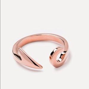Brand New! Miansai hook ring in rose gold